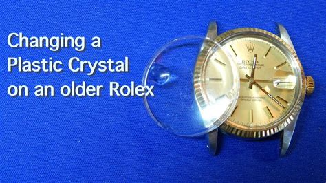 rolex datejust cyrstal replacement site youtube.com|rolex crystal replacement cost.